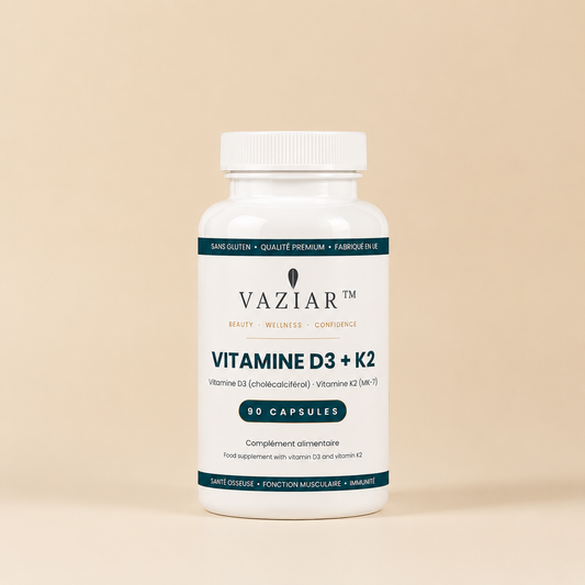Vitamine D3 + K2 – 90 Capsules